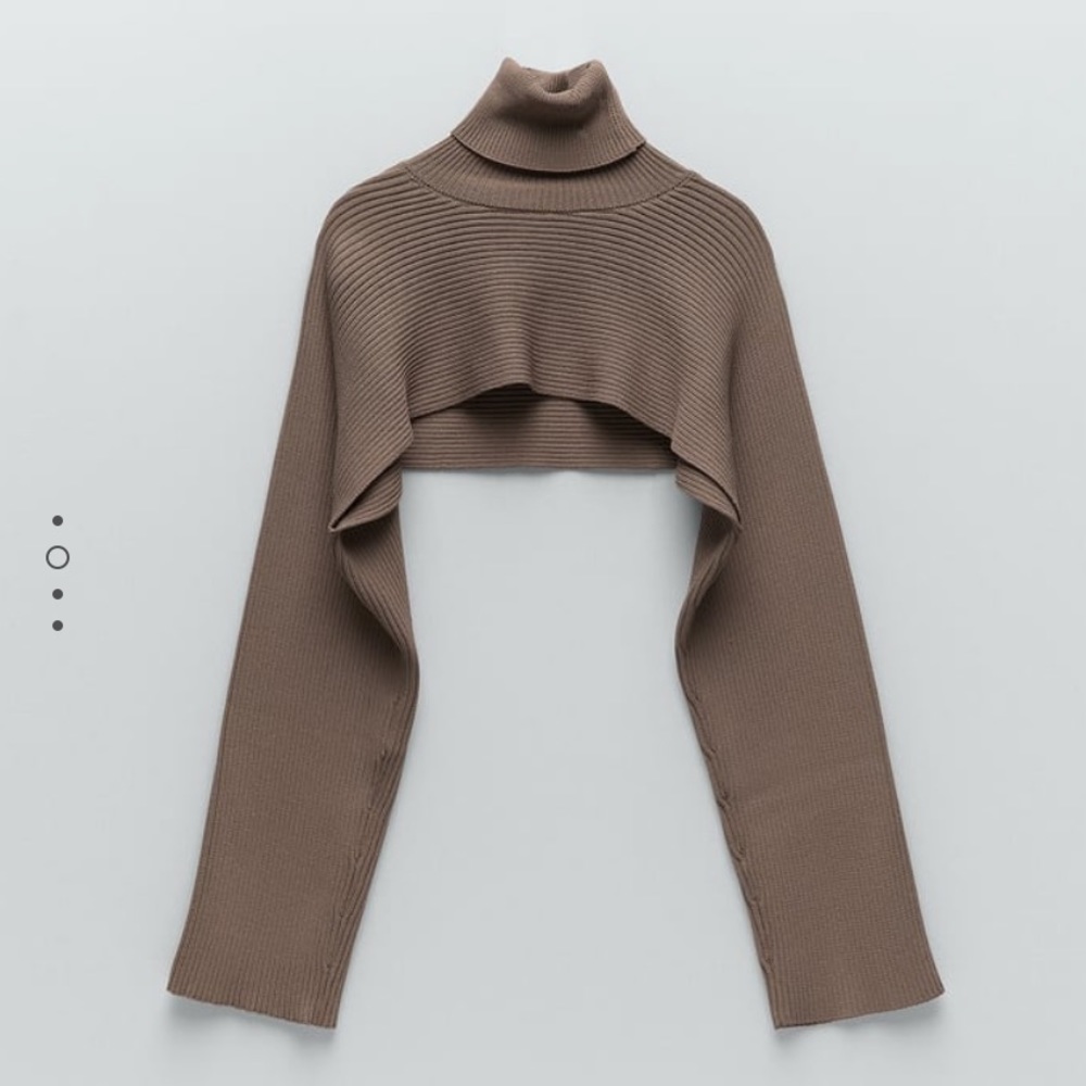 GORGEOUS ZARA NWT Arm Warmer Sweater - Picture 11 of 16